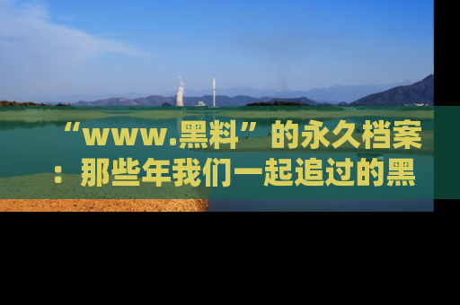 “www.黑料”的永久档案:那些年我们一起追过的黑料真相