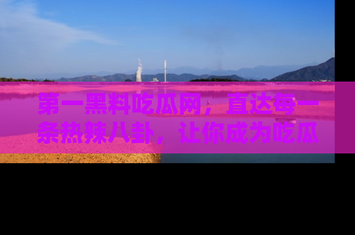 第一黑料吃瓜网，直达每一条热辣八卦，让你成为吃瓜达人！