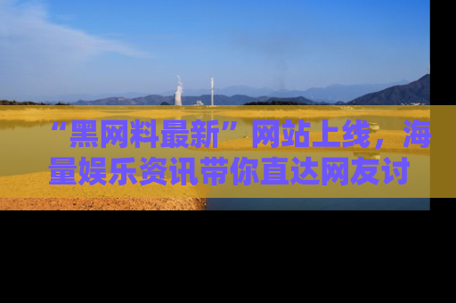 “黑网料最新”网站上线,海量娱乐资讯带你直达网友讨论的中心!