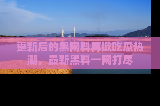 更新后的黑网料再掀吃瓜热潮，最新黑料一网打尽
