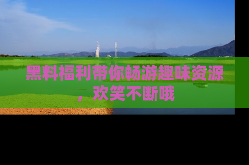黑料福利带你畅游趣味资源，欢笑不断哦