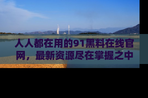 人人都在用的91黑料在线官网，最新资源尽在掌握之中