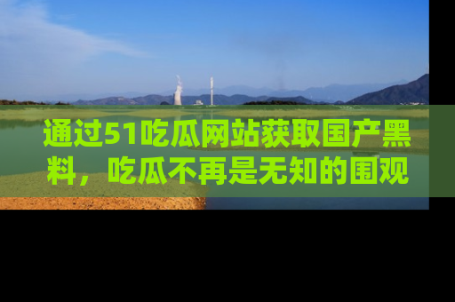 通过51吃瓜网站获取国产黑料，吃瓜不再是无知的围观者