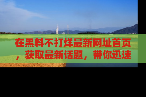 在黑料不打烊最新网址首页,获取最新话题,带你迅速了解娱乐圈大事!